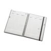 96216_103-c SIMMEL B5. B5 diary with rings in leather (58% recycled)