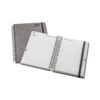 96216_c SIMMEL B5. B5 diary with rings in leather (58% recycled)