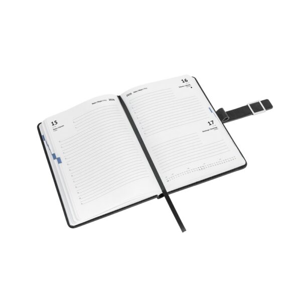 96221_103-d MUSSET A5. A5 diary in PU (58% recycled)