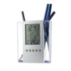 97065_127 EDEM. Multifunctional digital desk clock with pen holder