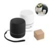 97097_set TURING. Portable 3W speaker with 4 hours of battery life on recycled ABS (100% rABS)