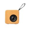 MAYER. Portable 3W speaker with 4h battery life in bamboo and recycled ABS (100% rABS)