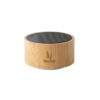 97125_160-logo ARBER. Portable 3W speaker with 4h battery life in bamboo and recycled ABS (100% rABS)