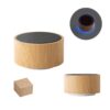 97125_set ARBER. Portable 3W speaker with 4h battery life in bamboo and recycled ABS (100% rABS)