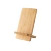 LANGE. Smartphone holder with 15W super-fast wireless charger in bamboo