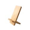 LANGE. Smartphone holder with 15W super-fast wireless charger in bamboo