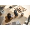 LANGE. Smartphone holder with 15W super-fast wireless charger in bamboo