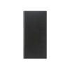 CLERK. 8.000 mAh power bank with solar panel in 100% recycled aluminium