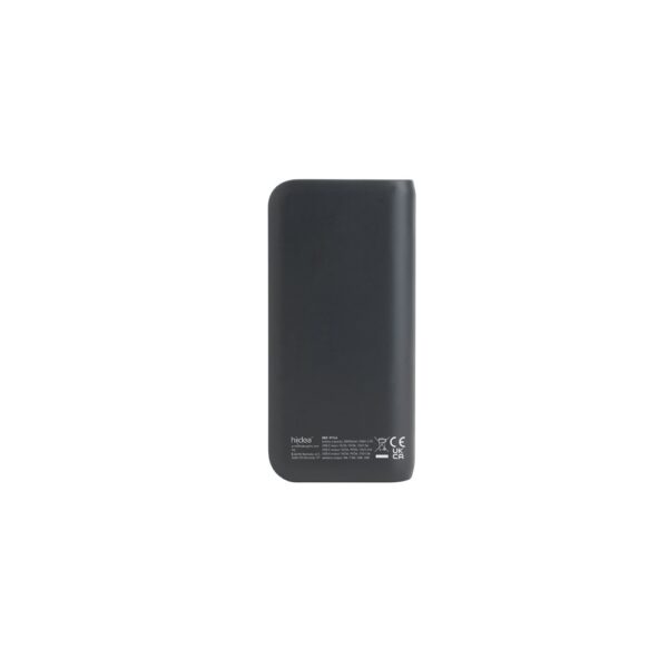 BECKER 20. 20.000 mAh power bank in recycled ABS (100% rABS) with 15W superfast wireless charger