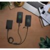 BERTOZZI. Super-fast 6-in-1 USB cable made from recycled aluminum (20%) and recycled PET (4%)