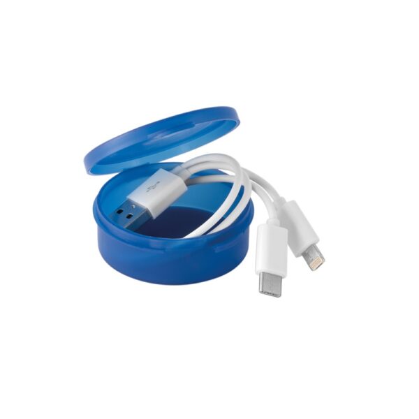 EMMY. 3 in 1 USB cable in ABS and PVC