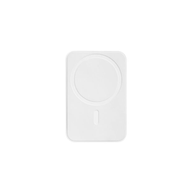 AMPERE 5. 5.000 mAh magnetic power bank with 15W superfast wireless charger in recycled ABS (100% rABS)