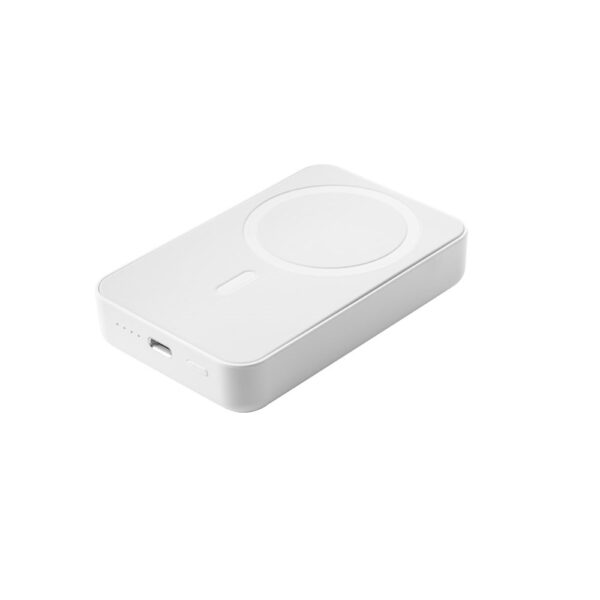 AMPERE 10. 10.000 mAh magnetic power bank with 15W superfast wireless charger in recycled ABS (100% rABS)