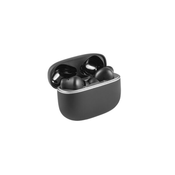 97181_103 CAUBY. Wireless headphones in recycled ABS (100% rABS) with ANC and 10 hours of battery life