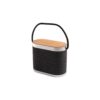 97183_133 GUETTA. 5W portable speaker with super-fast 15W wireless charger and 2h battery life made of bamboo and recycled PET (100% rPET)