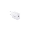 97186_106-logo WEGENER. Power adapter with USB-A port 18W and USB-C 20W in recycled ABS (100% rABS)
