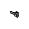 97189_103-logo DIRAC. Cigarette lighter adapter with USB-A port 18W and USB-C 20W in recycled ABS (100% rABS)