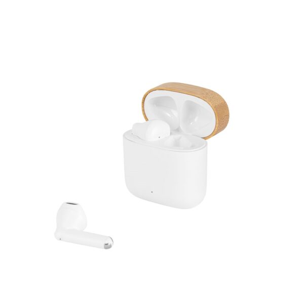COBAIN. Wireless headphones with 5h of autonomy in recycled ABS (100% rABS) and bamboo