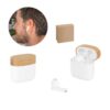 97193_set COBAIN. Wireless headphones with 5h of autonomy in recycled ABS (100% rABS) and bamboo