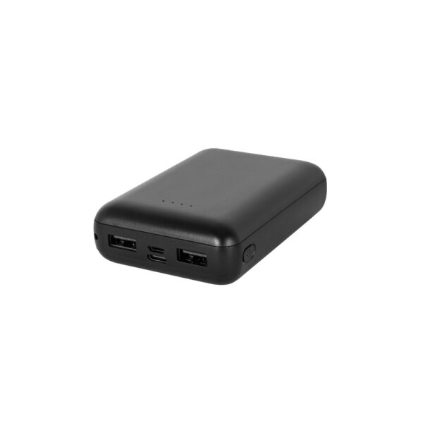 LEAKEY 10. Power bank 10'000 mAh in recycled ABS (100% rABS)