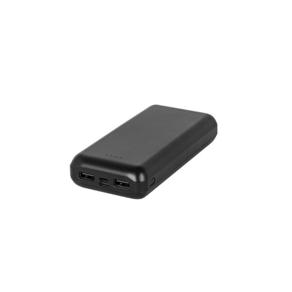 LEAKEY 20. Power bank 20'000 mAh in recycled ABS (100% rABS)