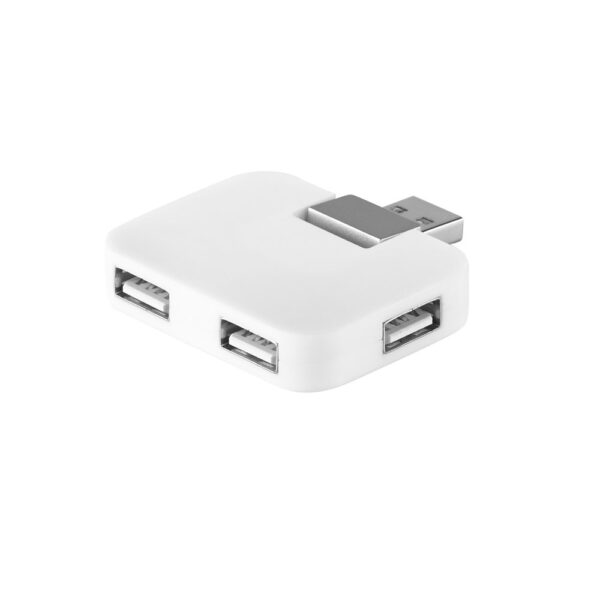 JANNES. HUB with 4 USB-A ports in ABS