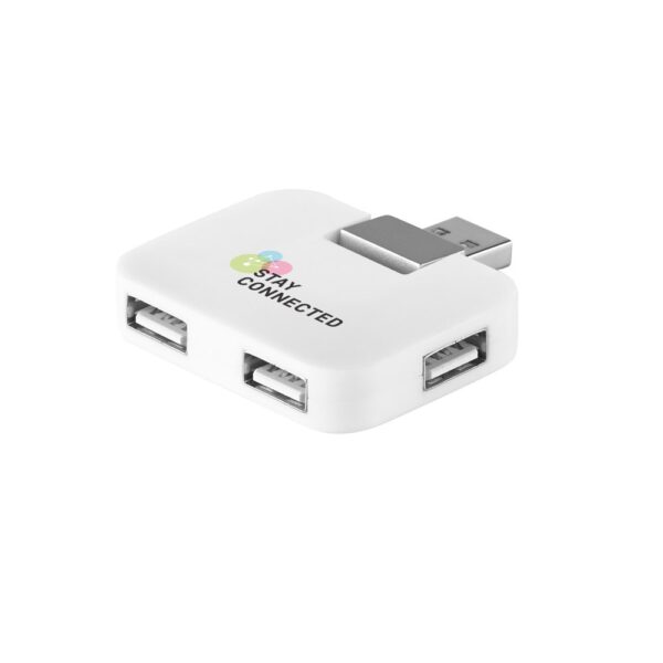 JANNES. HUB with 4 USB-A ports in ABS