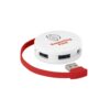 97357_105-c-logo GARDNER. HUB with cable and 4 USB-A ports in ABS