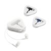 97360_set FARADAY. Earphones with 1'25 m ABS cable