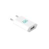 WOESE. Power adapter USB-A 5W made from recycled ABS (100% rABS)