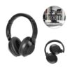 97426_set HENDRIX. Foldable wireless headphones with 20h of battery life in recycled ABS (100% rABS)