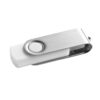 CLAUDIUS 8GB. 8 GB USB flash drive with metal clip