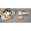 97909_amb FITCH. Power bank 5.000 mAh with 5W wireless charger in bamboo