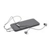 VIBRATION. Metal and ABS earphones with microphone