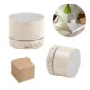 RE-LINEU. 3W portable speaker with 4h30m battery life in straw fibre and recycled ABS (100% rABS)