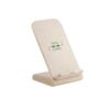 97932_160-logo ENGLERT. Smartphone holder with 10W fast wireless charger in recycled ABS (70% rABS) and wheat straw fiber