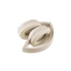 97939_160-c FEYNMAN. Foldable wireless headphones with 4-hour battery life in wheat straw and ABS