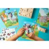 98002_amb MADAGASCAR. Sticker set with six sheets