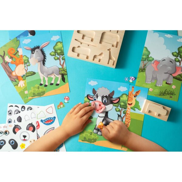 98002_amb MADAGASCAR. Sticker set with six sheets