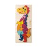 98003_150-a-logo DIPLODOCO. Dinosaur-shaped puzzle in pine plywood