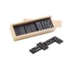 98004_150 MIGUEL. Domino game in wooden box with lid