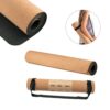 98138_set GERES. Exercise mat for yoga made of cork and TPE. Up to 3.7 mm thick