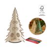 98153_set PINERY. Collapsible wooden Christmas tree to colour