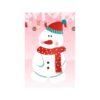 GLIMN. Set of six sheets with Christmas figures and 3 sheets of stickers