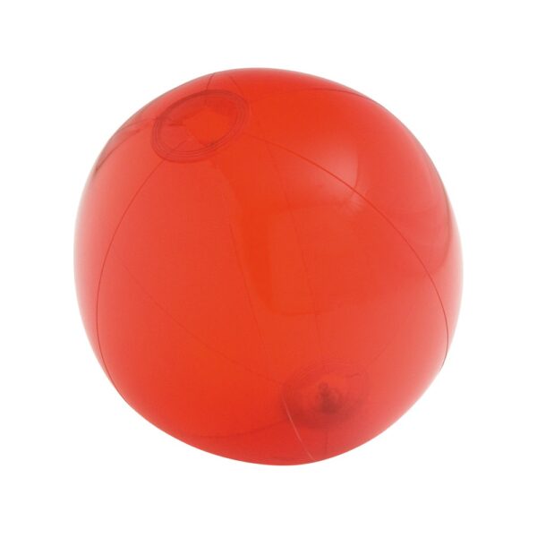 PECONIC. Inflatable beach ball in translucent PVC