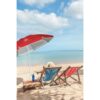 98320_amb PARANA. 210T reclining parasol with silver lining
