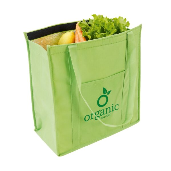 ROTTERDAM. Non-woven Cooler bag (80 g/m²)