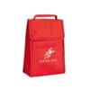 98413_105-logo OSAKA. Foldable cooler bag 3 L in non-woven material (80 g/m²)