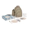 98422_111-e VILLA. Thermal picnic backpack in 600D, high-density recycled polyester