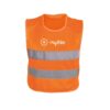 98501_128-a-logo MIKE. 100% polyester reflective kids’ vests
